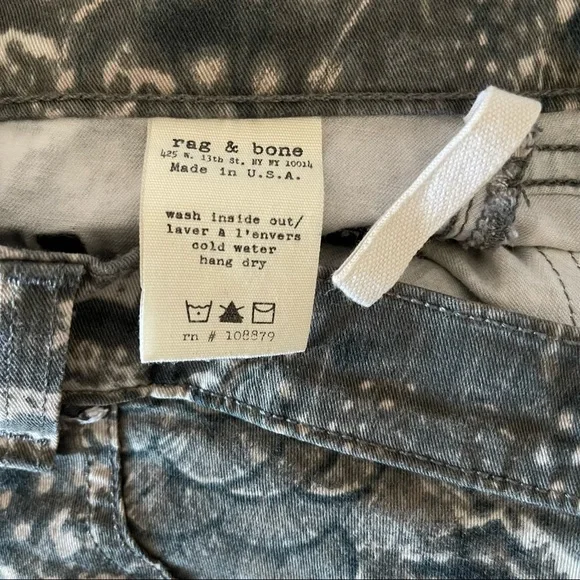 Rag & Bone Feather Jean Leggings Size 27 EUC - Picture 6 of 10